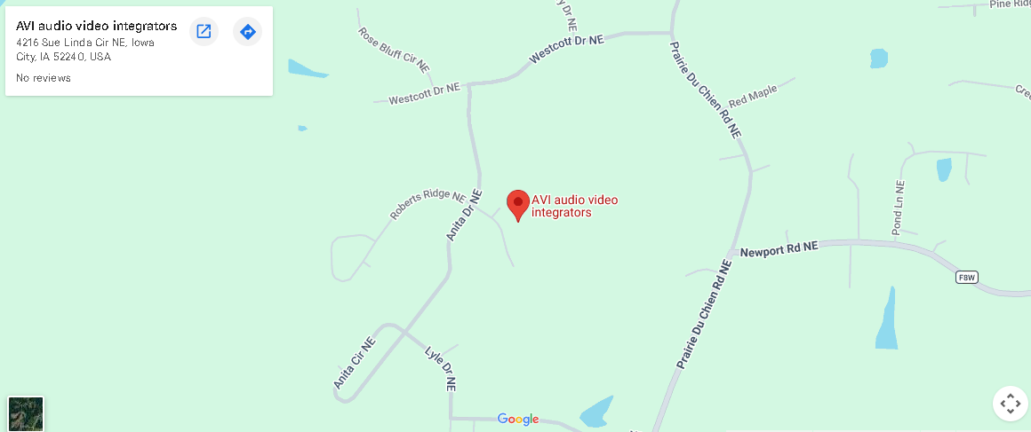 Map of AVI location